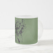 Tasse Givré Bouquet Shamrock irlandais de la Saint-Patrick (Devant droit)