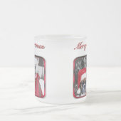 Tasse Givré boxeur de Noël (Centre)