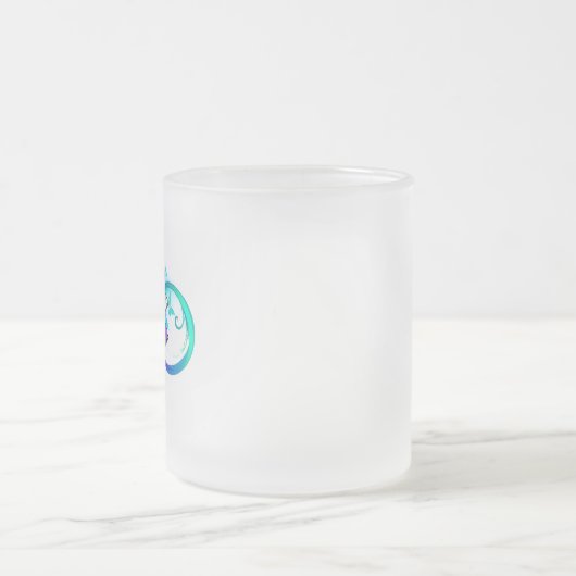 Tasse Givré Bright infinity with rainbow butterfly (Centre)