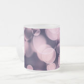 Tasse Givré Bulles violettes (Devant gauche)