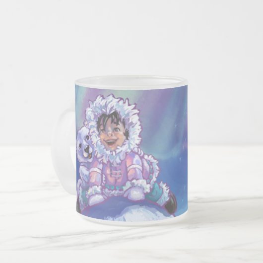 Tasse Givré Bus à ours polaire (Devant gauche)