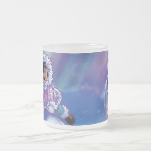 Tasse Givré Bus à ours polaire (Centre)