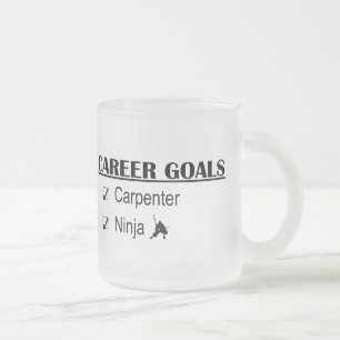 Tasse Givré Buts de carrière de Ninja - charpentier