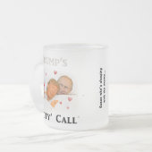 Tasse Givré Buvons à mettre des traîtres dans la prison ! (Devant gauche)