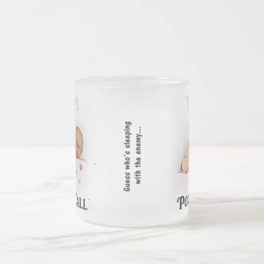 Tasse Givré Buvons à mettre des traîtres dans la prison ! (Centre)