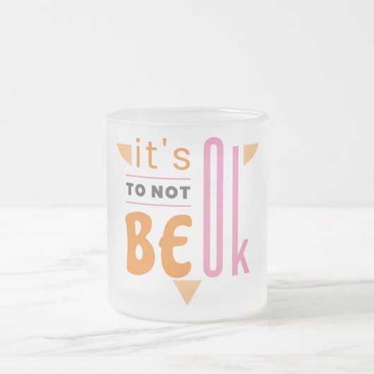 Tasse Givré Ça ne va pas. (Centre)