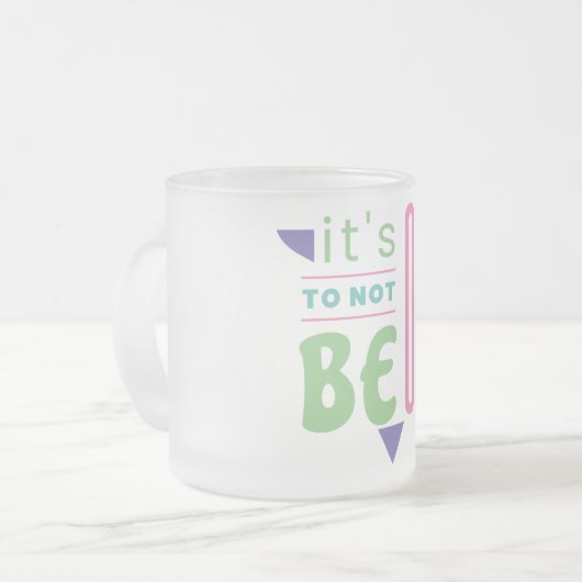 Tasse Givré Ça ne va pas. (Devant gauche)