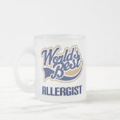 Tasse Givré Cadeau d'allergologiste (Gauche)