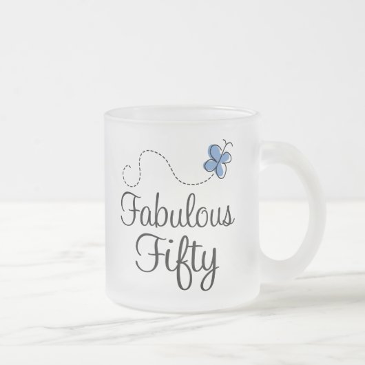 Tasse Givré Cadeau d'anniversaire fabuleux de papillon de (Droit)