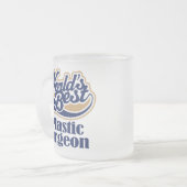 Tasse Givré Cadeau de chirurgien plasticien (Devant gauche)