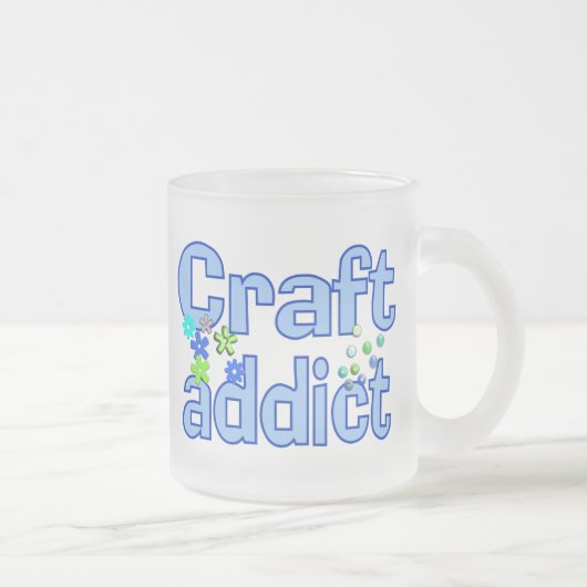 Tasse Givré Cadeau de conception de perles d'intoxiqué de (Droit)