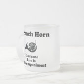 Tasse Givré Cadeau de cor de harmonie (Devant gauche)