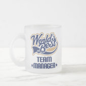 Tasse Givré Cadeau de directeur d'équipe (Gauche)