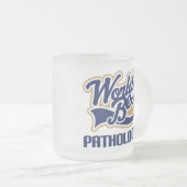Tasse Givré Cadeau de pathologiste (Devant droit)