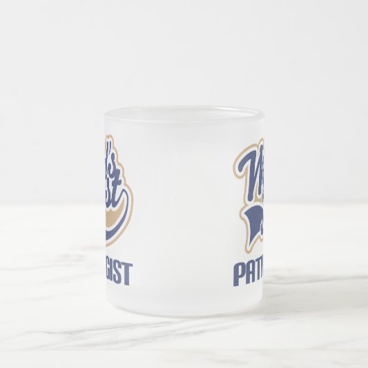 Tasse Givré Cadeau de pathologiste (Centre)