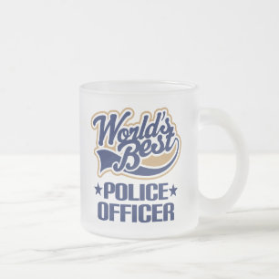 Tasse Givré Cadeau de policier