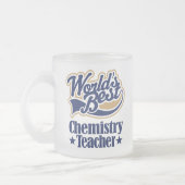 Tasse Givré Cadeau de professeur de chimie pour (mondes (Gauche)