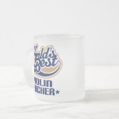 Tasse Givré Cadeau de professeur de violon (Devant gauche)