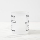 Tasse Givré Cadeau de trombone (Centre)