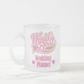 Tasse Givré Cadeau de wedding planner (mondes meilleurs) (Gauche)