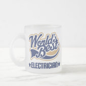 Tasse Givré Cadeau d'électricien (Gauche)