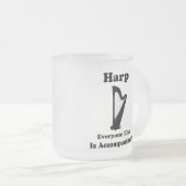 Tasse Givré Cadeau d'harpe (Devant droit)