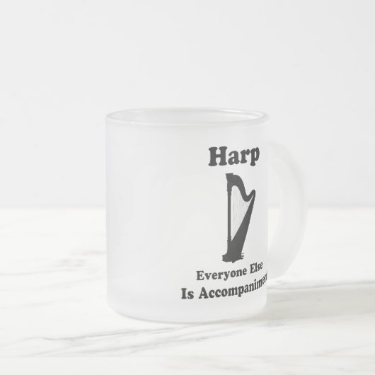 Tasse Givré Cadeau d'harpe (Devant droit)