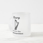 Tasse Givré Cadeau d'harpe (Devant gauche)