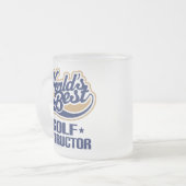 Tasse Givré Cadeau d'instructeur de golf (Devant gauche)