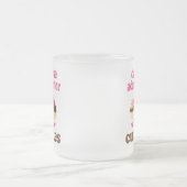 Tasse Givré Cadeau (drôle) d'administrateur de base de données (Centre)