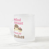 Tasse Givré Cadeau (drôle) d'aide médical (Devant gauche)