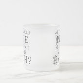 Tasse Givré Cadeau drôle de Bach (Centre)