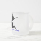 Tasse Givré Cadeau I POOPED de bâillon de Noël d'objet (Devant droit)