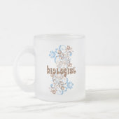 Tasse Givré Cadeau mignon de biologiste (Gauche)