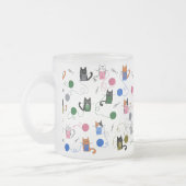 Tasse Givré Cadeau Tricot Chat, Chat Avec Fil, Cadeau Maman Ch (Gauche)
