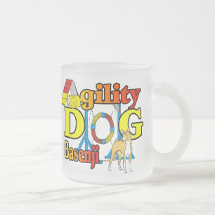 Tasse Givré Cadeaux d'agilité Basenji