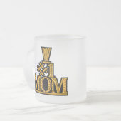 Tasse Givré Cadeaux de jour de mères de maman du numéro un (Devant gauche)