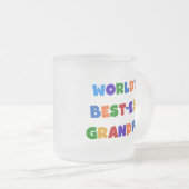 Tasse Givré Cadeaux lumineux de couleurs de grand-papa du (Devant droit)