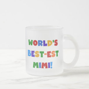 Tasse Givré Cadeaux lumineux de T-shirts des couleurs Mimi du