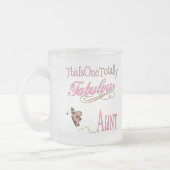 Tasse Givré Cadeaux mignons pour des tantes (Gauche)