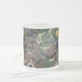 Tasse Givré Cadre photo de Fête des pères heureuse (Centre)