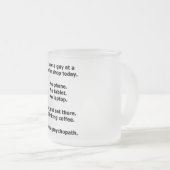 Tasse Givré Café (Devant droit)