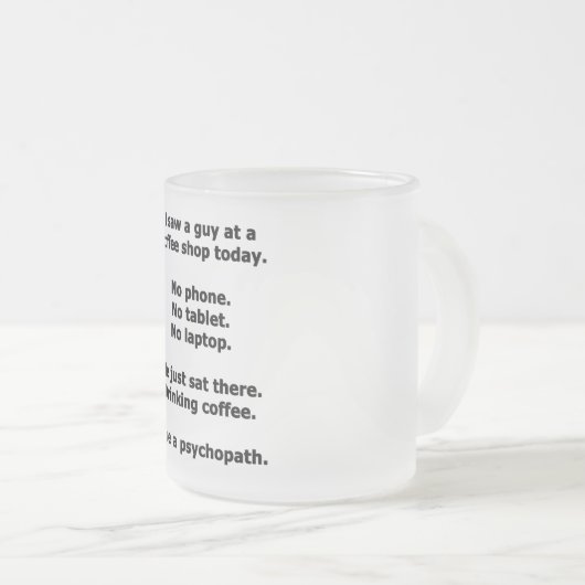 Tasse Givré Café (Devant droit)