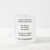 Tasse Givré Café (Centre)