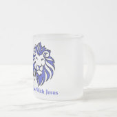 Tasse Givré Café avec Jésus (Devant droit)