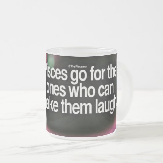 Tasse Givré Café de Poissons/tasse de thé (Devant droit)