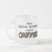 Tasse Givré Café du besoin - assistant social (Gauche)