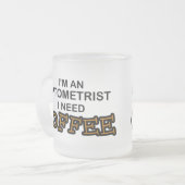 Tasse Givré Café du besoin - optométriste (Devant gauche)