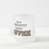 Tasse Givré Café du besoin - thérapeute (Devant gauche)