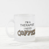 Tasse Givré Café du besoin - thérapeute (Gauche)